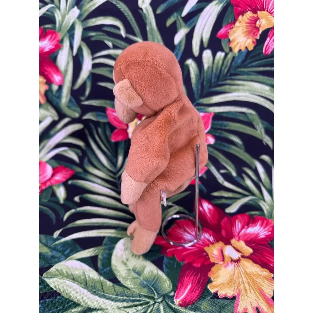 Vintage 95 Monkey Bongo Rare Ty Beanie Baby Original 1st Gen